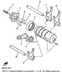 Shift Cam Fork