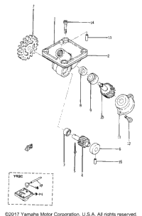 Tachometer Gear