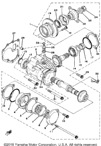 Middle Drive Gear