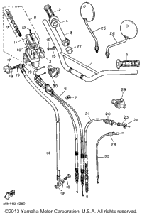 Handlebar - Cable