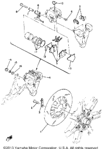 Rear Brake Caliper