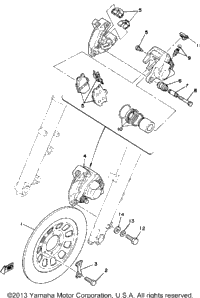 Front Brake Caliper