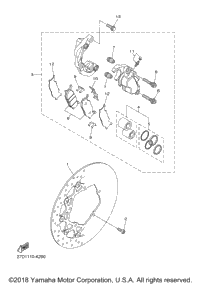 Front Brake Caliper