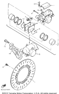 Rear Brake Caliper