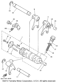 Shift Cam Fork