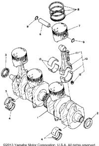 Crankshaft Piston