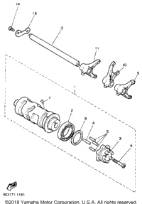 Shift Cam Fork