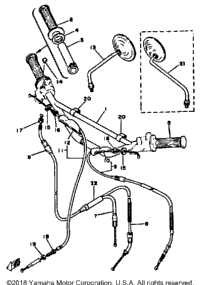 Steering Handle - Cable