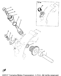 Tachometer Gear
