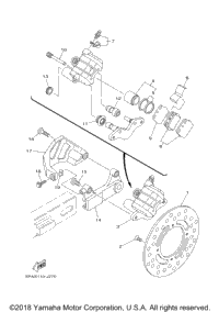 Rear Brake Caliper