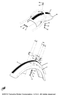 Front Fender - Rear Fender