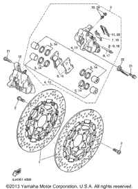 Front Brake Caliper