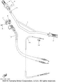Steering Handle Cable