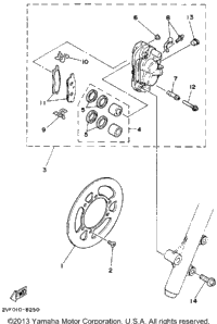 Front Brake Caliper
