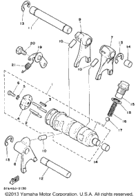 Shift Cam-Fork