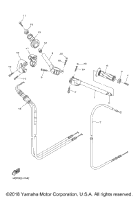 Steering Handle Cable