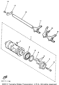 Shift Cam Fork
