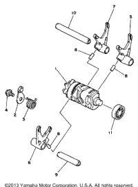 Shift Cam Fork