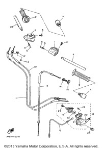 Steering Handle Cable