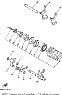 Shift Cam-Fork