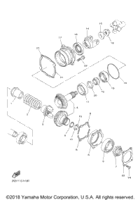 Middle Drive Gear