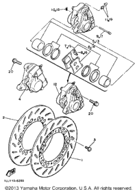 Front Brake Caliper