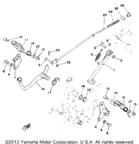 Stand - Footrest - Brake Pedal