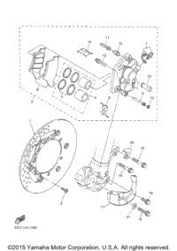 Front Brake Caliper