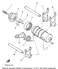 Shift Cam Fork