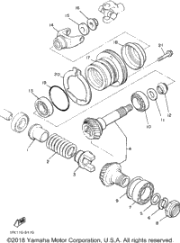 Middle Drive Gear