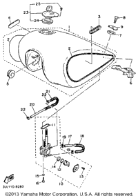 Fuel Tank Non California