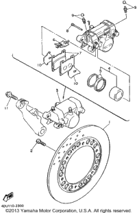 Rear Brake Caliper