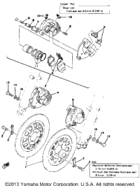 Front Brake - Caliper