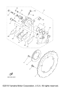 Rear Brake Caliper
