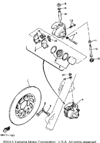 Front Brake Caliper