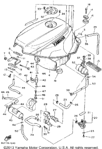 Fuel Tank California Model Only