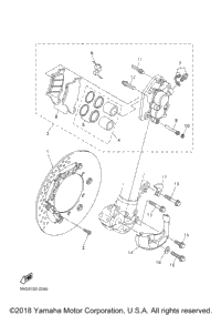Front Brake Caliper