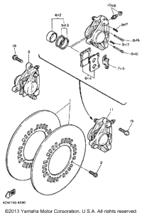 Front Brake Caliper