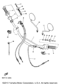 Steering Handle Cable