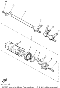 Shift Cam Fork