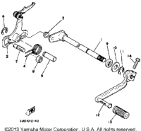 Shift Shaft Dt80j - K