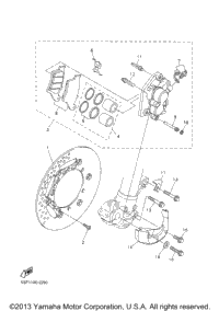 Front Brake Caliper