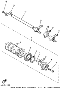 Shift Cam Fork