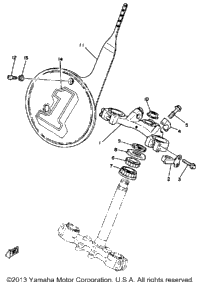 Steering Yz250h