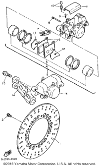 Rear Brake Caliper