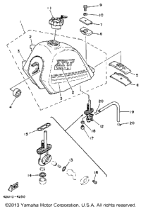 Fuel Tank Xt250l