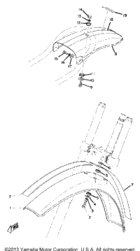 Front Fender - Rear Fender