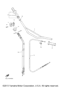Steering Handle Cable