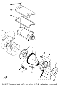 Starting Motor Unit