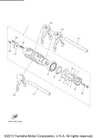 Shift Cam Fork